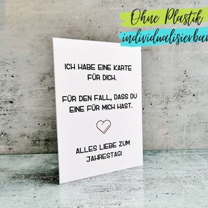 Lustige Karte zum Jahrestag, Hochzeitstag