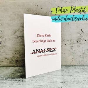 Lustige Karte zum Geburtstag, Jahrestag, Hochzeitstag