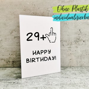 Funny card for your 30th birthday