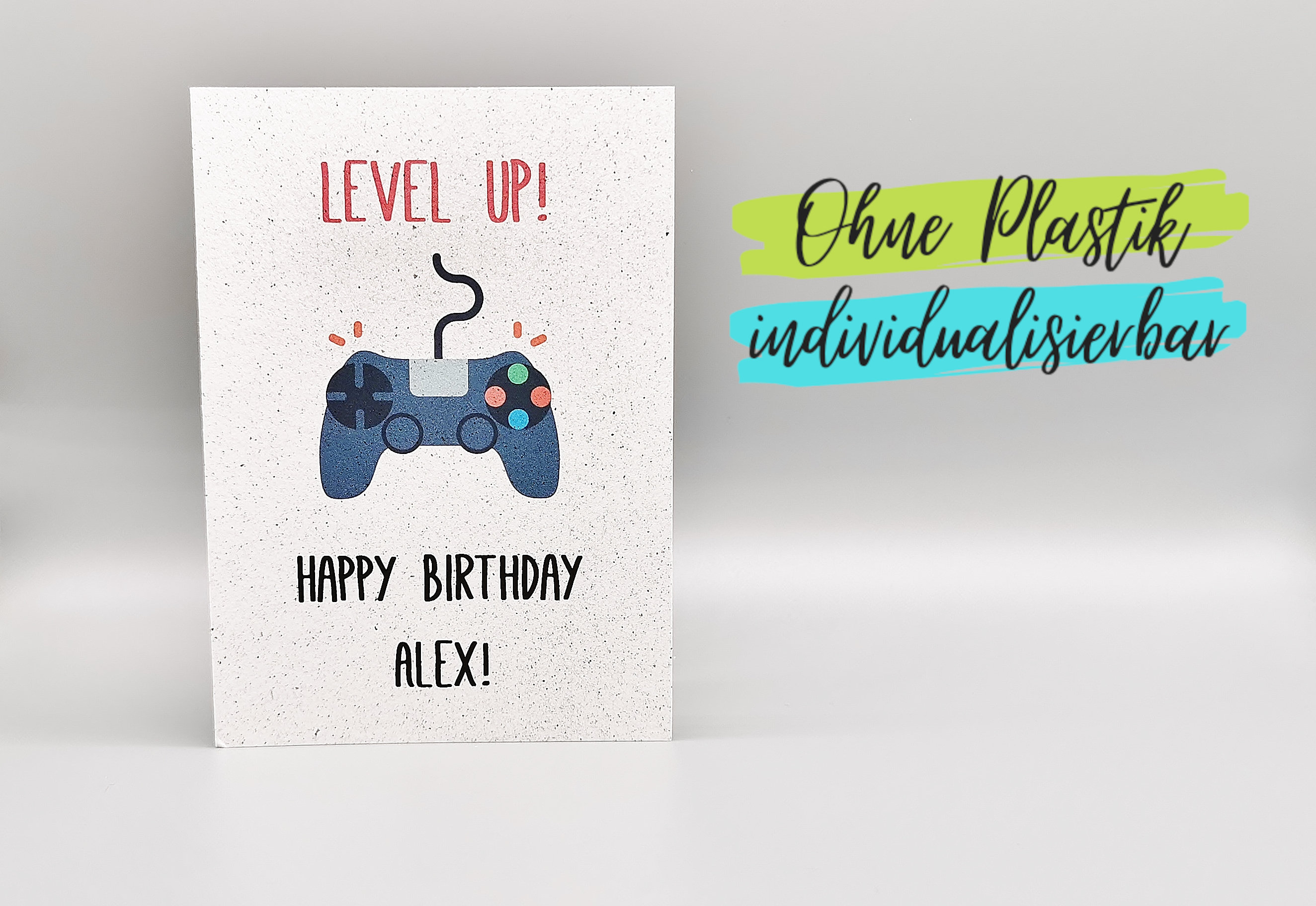 Karte für Zocker Zockerin Geburtstag Playstation Xbox Switch Etsy