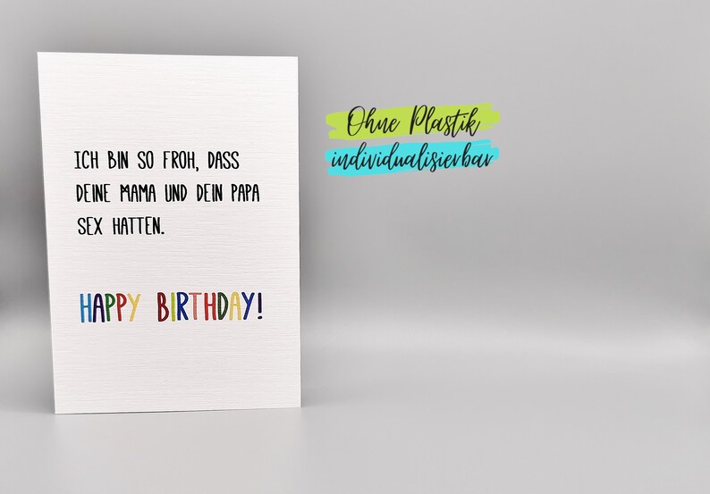 Lustige Karte zum Geburtstag Etsy