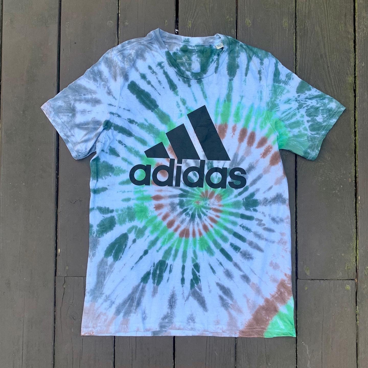 Adidas tiedye tee size M Etsy