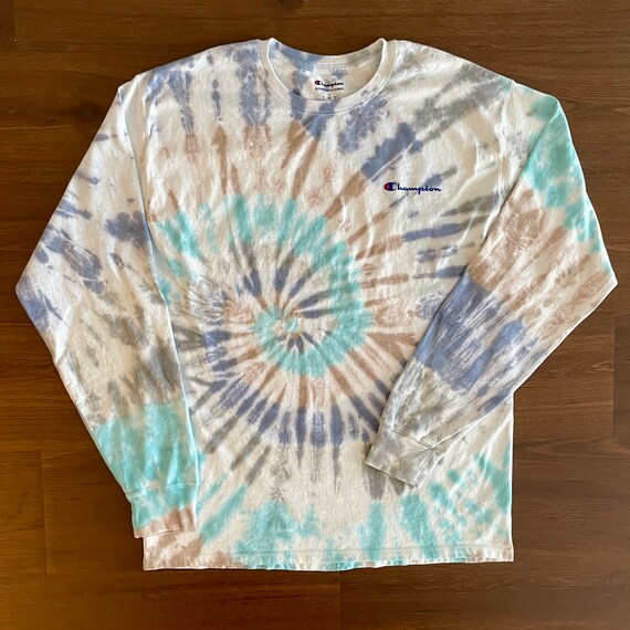 Champion LS Tie-dye, Size L