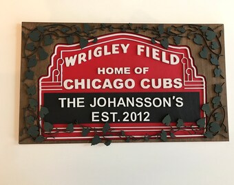 Wrigley Field Etsy