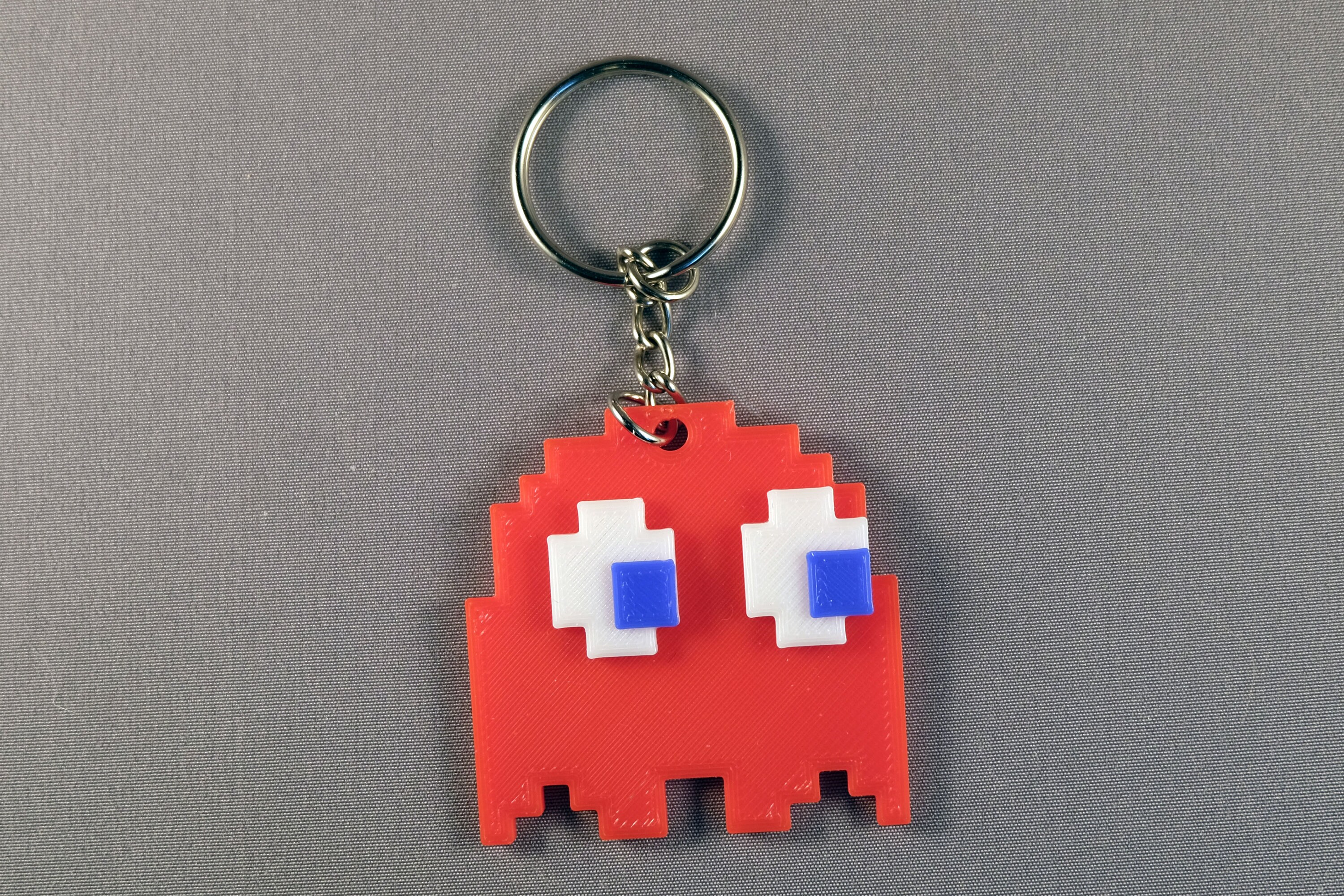 Pacman Ghost Game Keyring. 3D Printed. Retro 80's Arcade Etsy UK