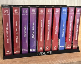 Evercade Game Cartridge Storage Display Rack