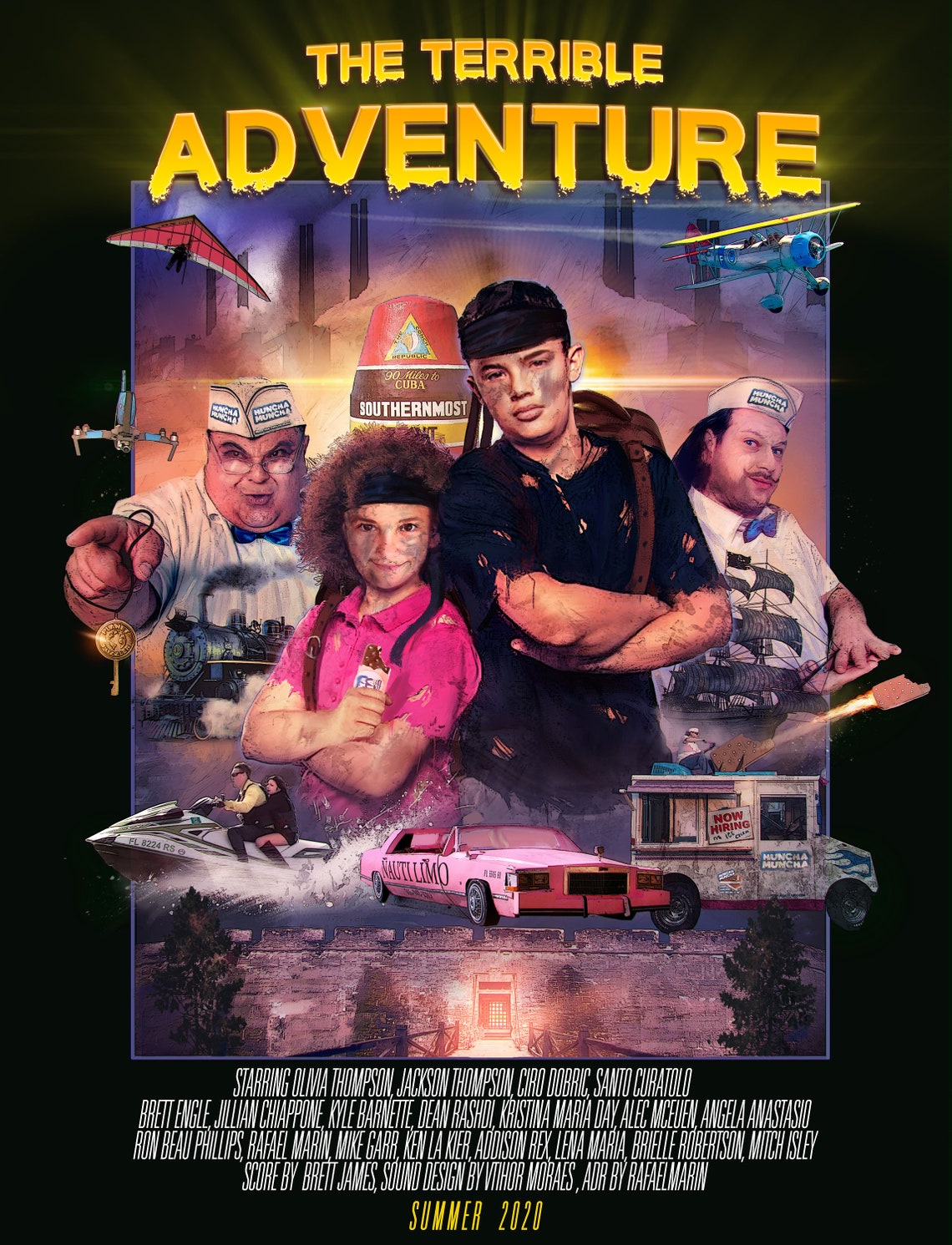 The Terrible Adventure 2020 Ver1 Movie Gloss Poster 17x 24 Etsy