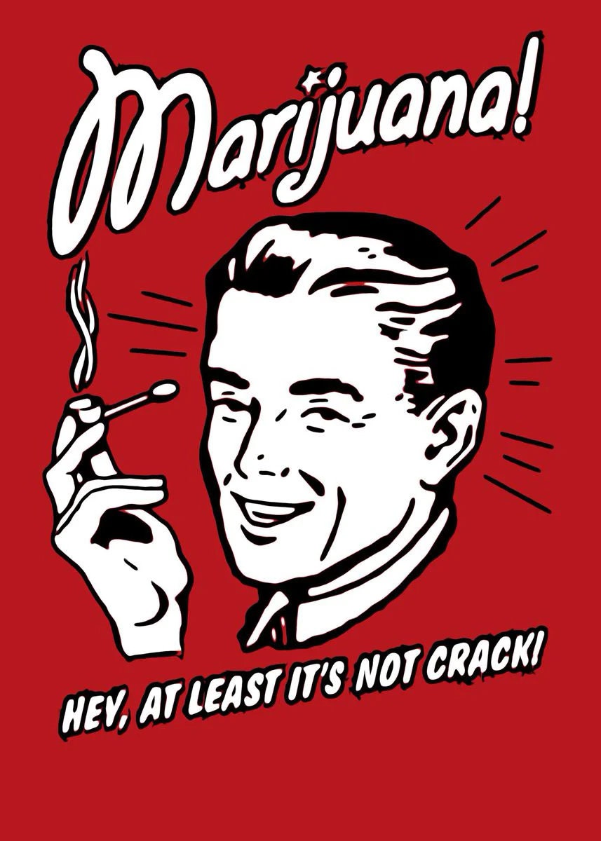 Vintage Marijuana Gloss Poster 17x 24 inches Etsy