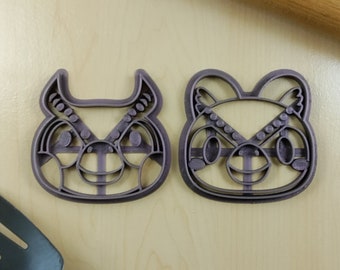 Animal Crossing Cookie Cutters - Blathers & Celeste | 3D Printed