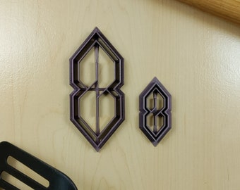 Cool S Cookie Cutter - 90s Cookie Cutter | 3D Printed