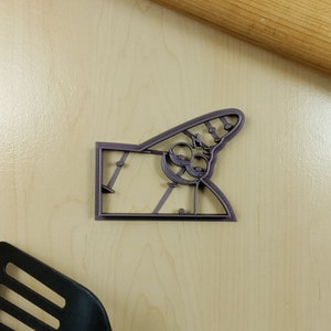 Evil Patrick Cookie Cutter - Spongebob Squarepants Meme | 3D printed