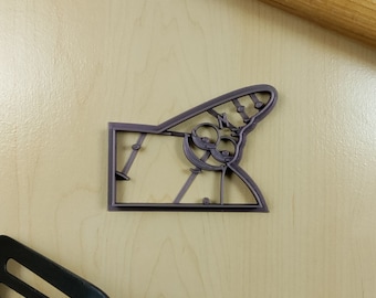 Evil Patrick Cookie Cutter - Spongebob Squarepants Meme | 3D printed