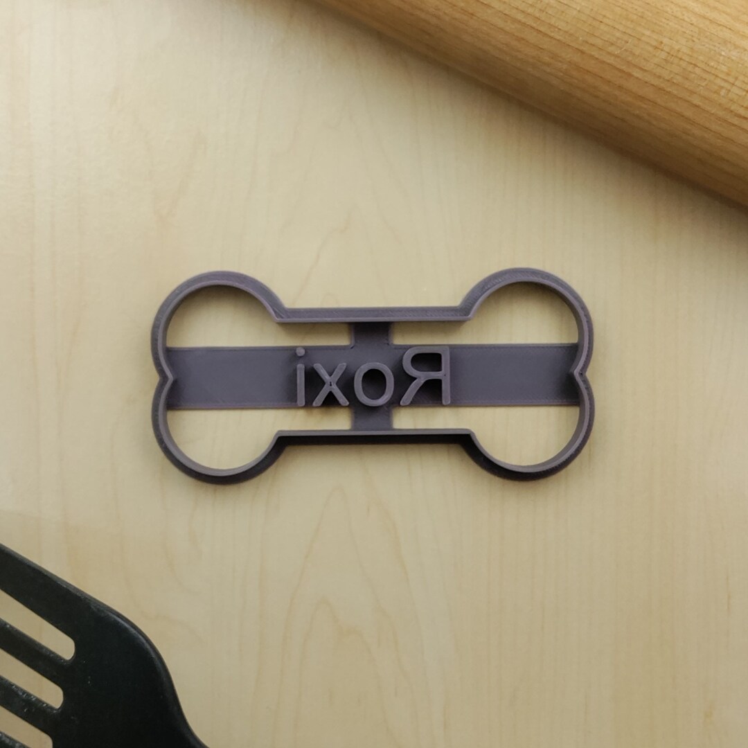 Personalized Dog Treat Cutter - Bone Shape, Gift for Dog Lover / Pet ...