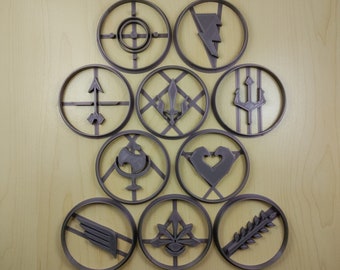 Hades Cookie Cutters - Aphrodite, Ares, Artemis, Athena, Chaos, Demeter, Dionysus, Hermes, Posiedon, Zeus | 3D Printed