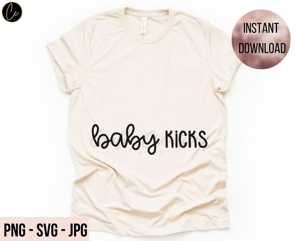 Baby Kicks Cut Datei Digital Download Parenting SVG Datei Etsy