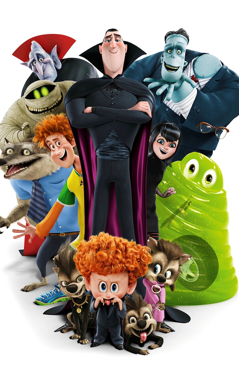 Movie gloss poster 17x 24 inches 2015 Hotel Transylvania 2
