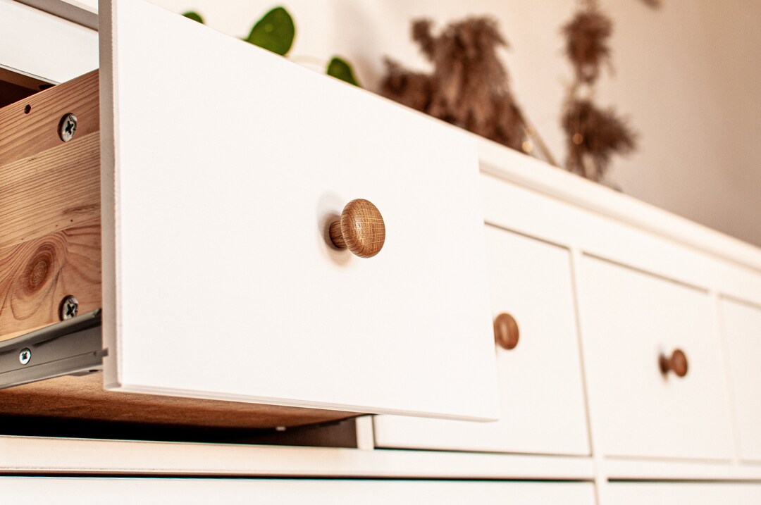 Mushroom Knobs, Wooden Knobs for Dresser, Wooden Mushroom Knobs, Wooden