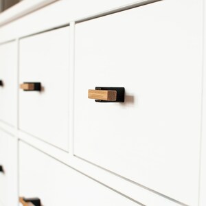 Solid Oak Drawer Pulls Drawer Pulls Solid Oak Oak Wood Etsy