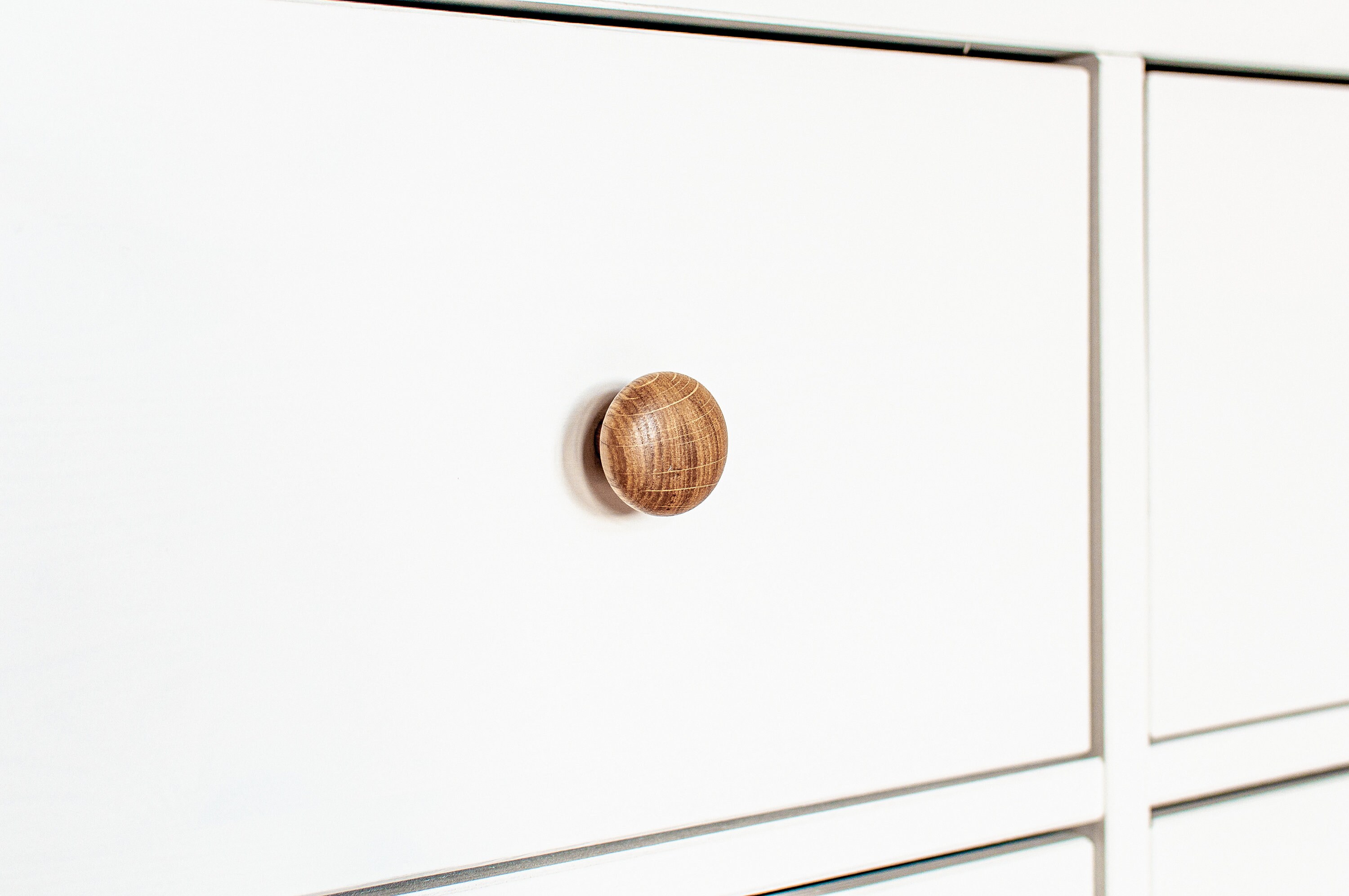 Mushroom Knobs Wooden Knobs for Dresser Wooden Mushroom Etsy