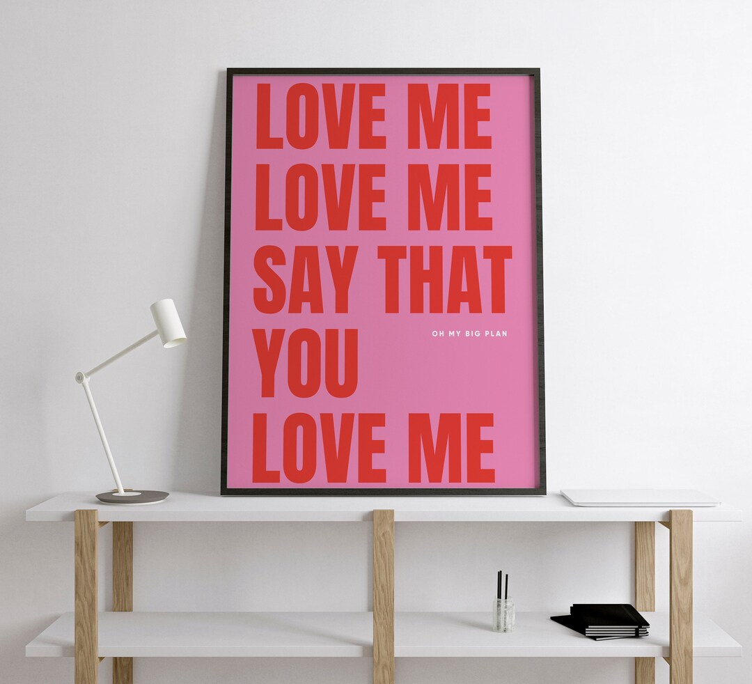 Preppy Posters Wall Art Room Decor Printable Aesthetic Decor - Etsy