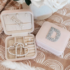 Teen Girl Monogram Personalized Jewelry Birthday Gift, Teen Girl Jewelry Box, Personalized Gift For Bridesmaid, Bride Jewelry Box, Monogram