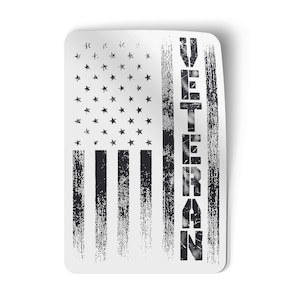 Veteran Decal Police Officer Bumper Sticker Military Vietnam Soldier Sticker Car Window Vinyl Decal 5&quot;