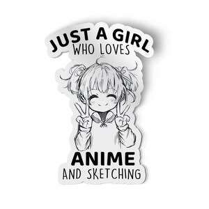 Anime Bumper Sticker Decal Funny Car Window Vinyl Decal 5&quot;