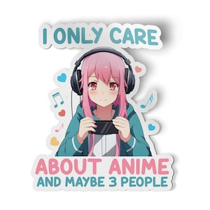 Anime Bumper Sticker Decal Funny Car Window Vinyl Decal 5&quot;