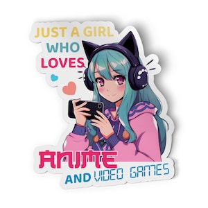 Anime Bumper Sticker Decal Funny Car Window Vinyl Decal 5&quot;