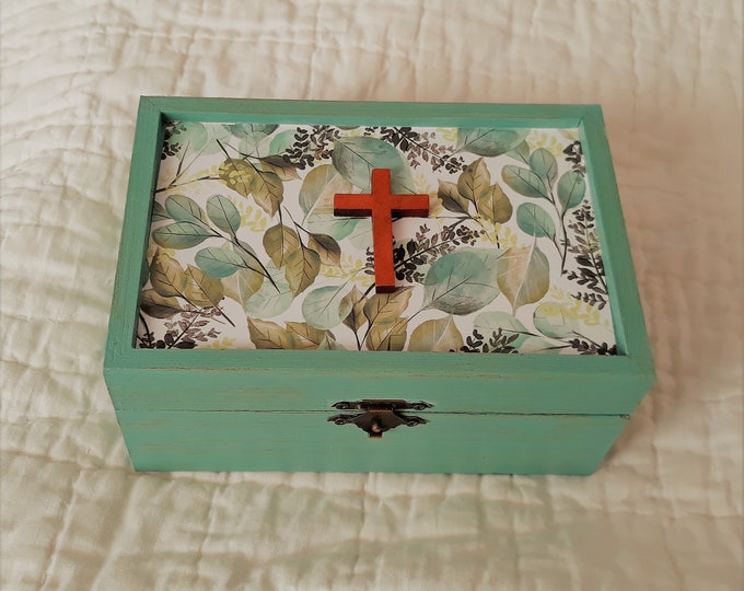Prayer Box Scripture Box Blessings Box Remembrance Box Etsy