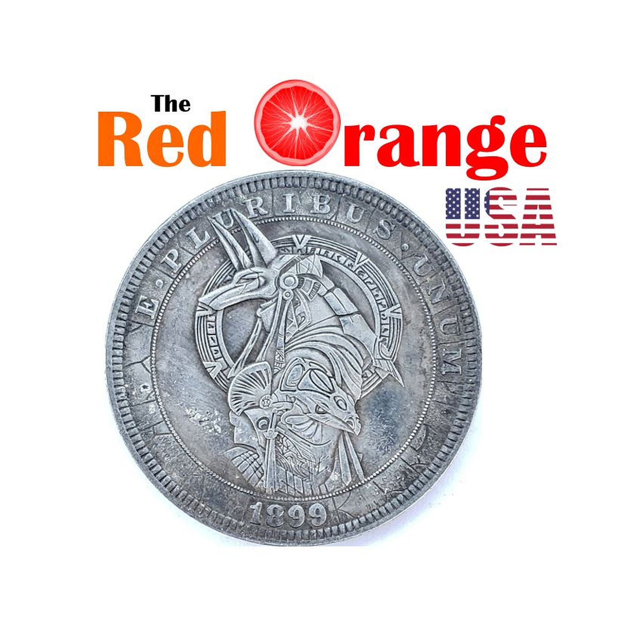 HOBO NICKEL Hobo Coin Anubis Egyptian God Coin Collectible | Etsy