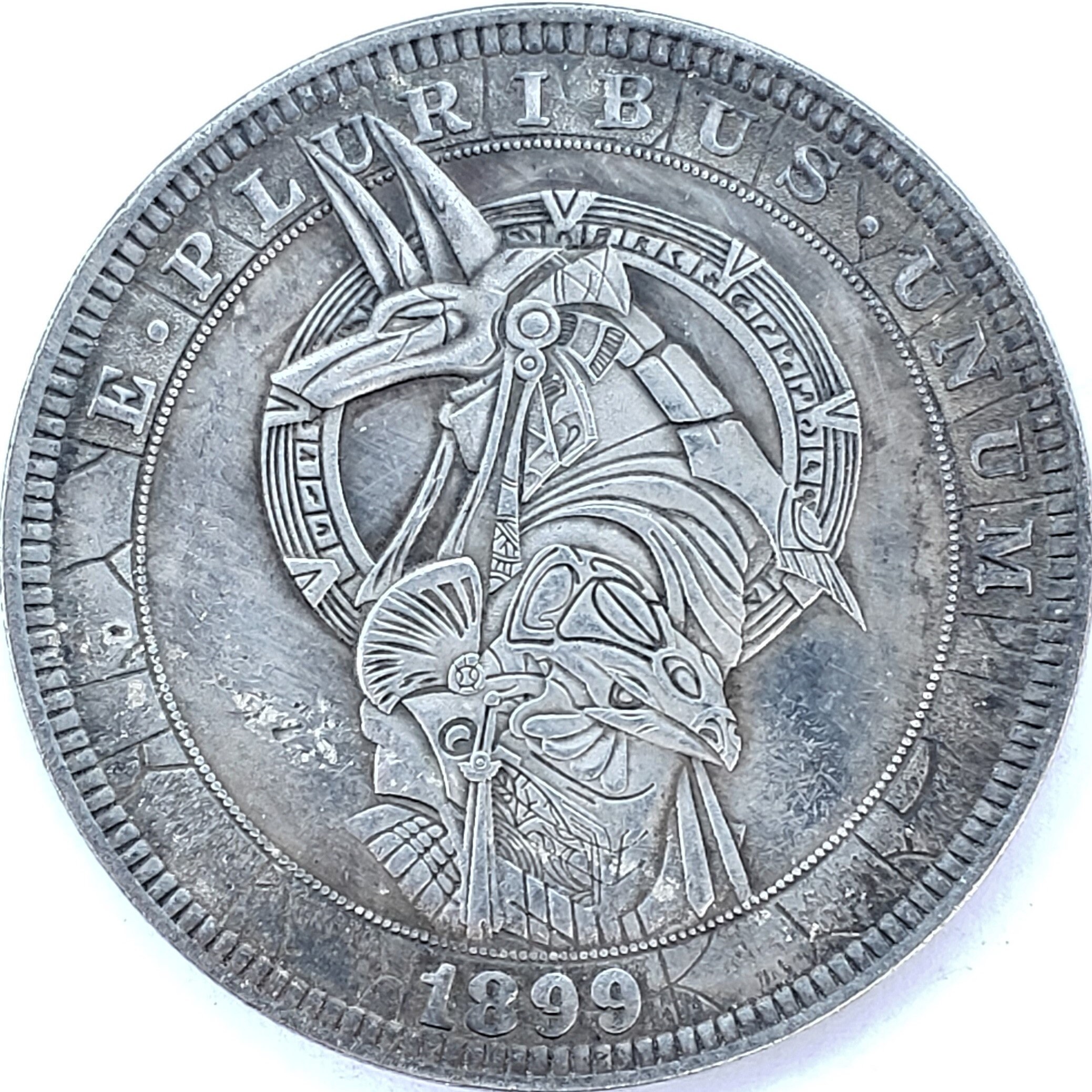 HOBO NICKEL Hobo Coin Anubis Egyptian God Coin Collectible Novelty Coin ...