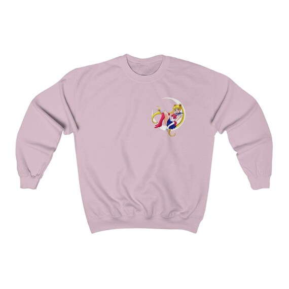 Sailor Moon Sweatshirt Sailor Moon Crewneck Sweatshirt Etsy