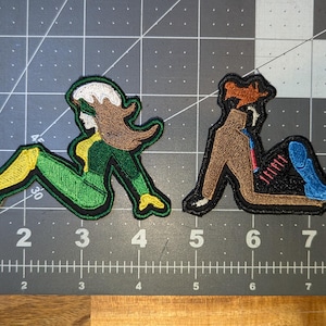 X-Men Mudflap Pose Iron On Patch