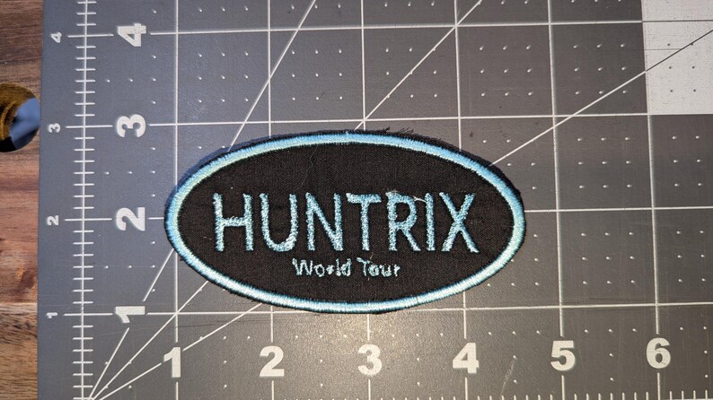 Huntrix Patch KDH Huntrix World Tour Iron on Patch - Etsy