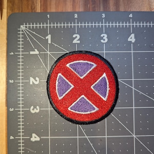 Magneto X Icon Iron On Patch