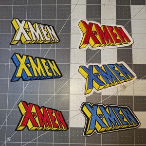 X-Men Title Logo Iron On Patch
