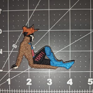 X-Men Mudflap Pose Iron On Patch Gambit
