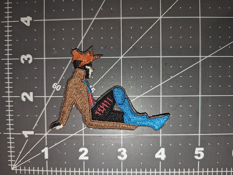 X-Men Mudflap Pose Iron On Patch Gambit