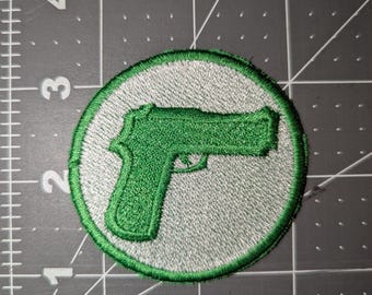 Écusson thermocollant Luigi armé