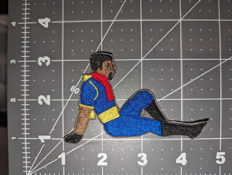 X-Men Mudflap Pose Iron On Patch BIshop