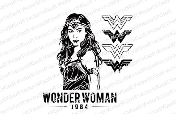 Download Wonder Woman 1984 Svg Wonderwoman Svg Ww84 Wonder Woman Face Etsy