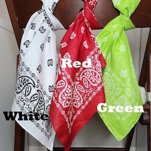 Confezione da 3 bandane 12,99 - 100% cotone super morbido