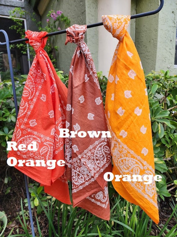 Autumn 3 Pack 14.98 - 100% Soft Cotton Bandanas - Etsy