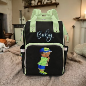 Sparkly diaper bag backpack sales