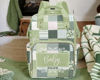 Unisex Diaper Bag Backpack Personalized Diaper Bag Waterproof Diaper Bag Personalized Custom Baby Name Mommy Bag Backpack Baby Shower Gift