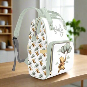 Winnie the Pooh Balloons Baby Bag