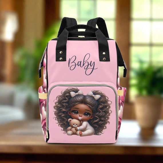 Customized baby girl diaper bags deals