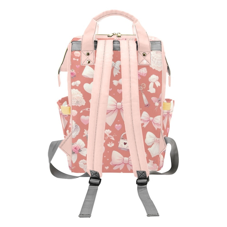 Personalized Diaper Bag Girl Pink Bows Mommy Bag Coquette Diaper Bag Waterproof Backpack Pink Vintage Diaper Backpack Girls Baby Shower Gift Coquette Diaper Bagr Backpacks Girl Diaper Bags Large Diaper Bag Personalized
baby shower gift idea mommy bag