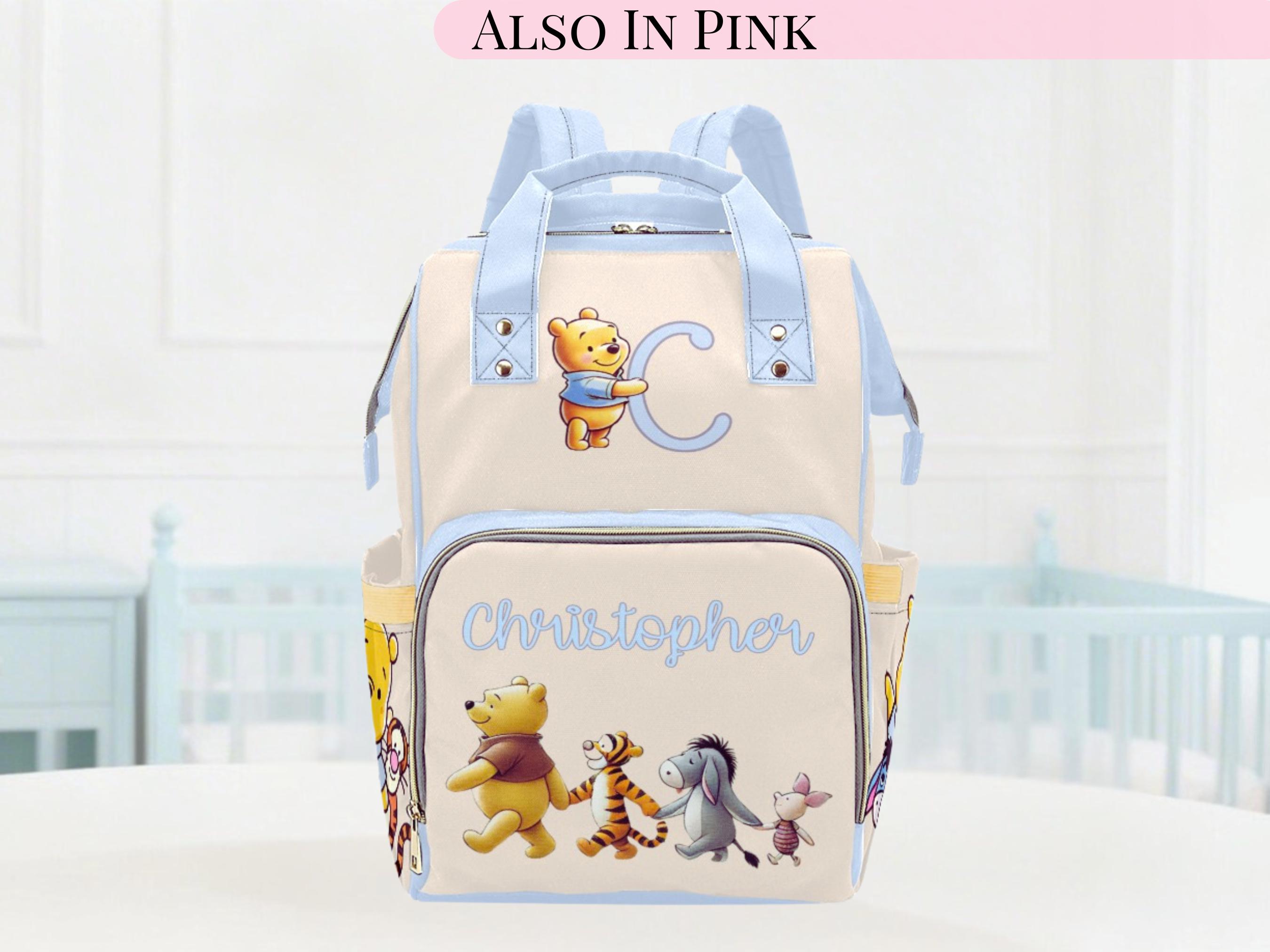 LAST ONE! Disney Cream Backpack with Pooh and Friends Embroidery Loungefly x Disney Winnie the Pooh and Friends Flap Pocket  main image 3